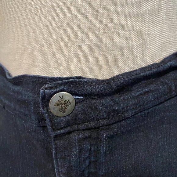 Run and Fly Women's Wide-Leg Jeans Black Size 24 - Picture 12 of 12